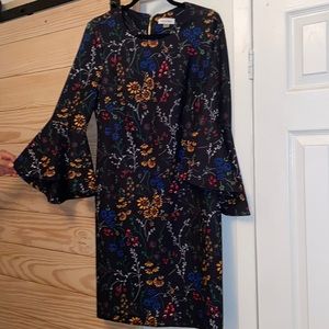 Calvin Klein midi floral dress